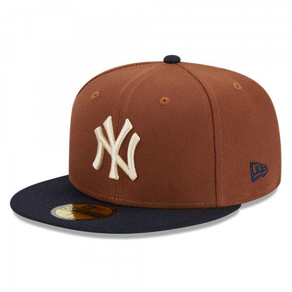 Бейсболка New York Yankees New Era Harvest Yankee Stadium Inaugural Season 59FIFTY - Brown