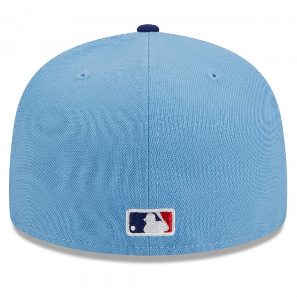 Бейсболка Los Angeles Dodgers New Era Cooperstown Collection Retro City 59FIFTY - Light Blue