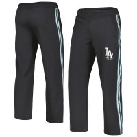 Los Angeles Dodgers PLEASURES Black Ballpark Track Pants