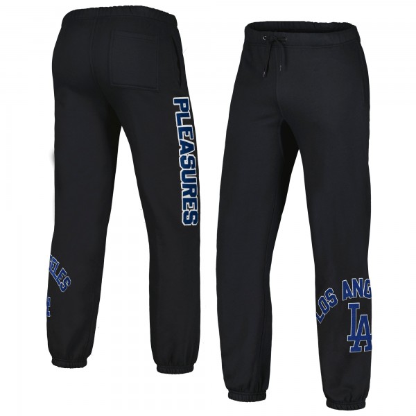 Los Angeles Dodgers PLEASURES Black Opening Day Sweatpants