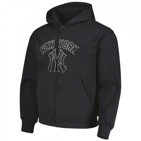 Толстовка на молнии New York Yankees PLEASURES Black Opening Day