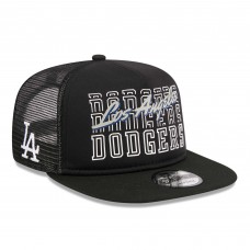 Бейсболка Los Angeles Dodgers New Era  Street Team A-Frame Trucker 9FIFTY - Black