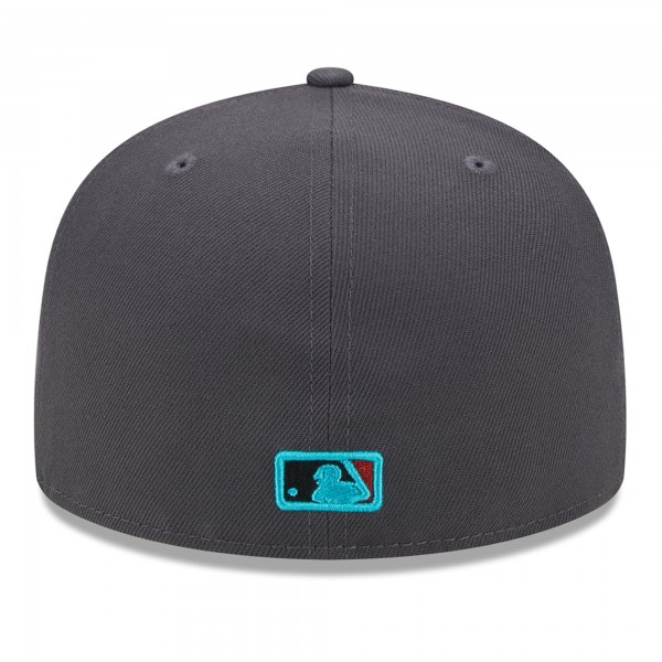 Бейсболка New York Yankees New Era  Print Undervisor 59FIFTY - Graphite