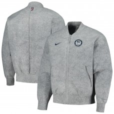 Кофта на молнии Team USA Nike Media Day Look Performance - Gray