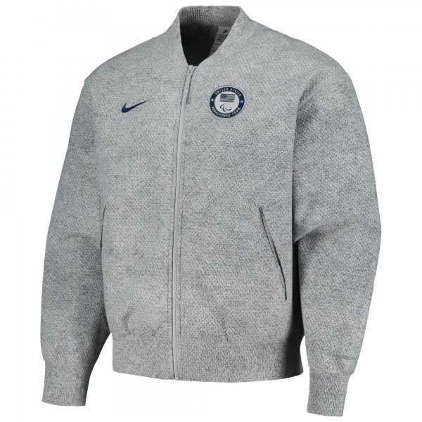 Кофта на молнии Team USA Nike Media Day Look Performance - Gray
