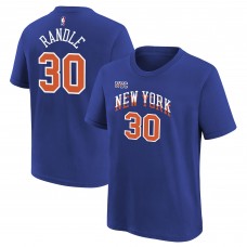 Футболка Julius Randle New York Knicks Nike Youth 2023/24 City Edition - Blue