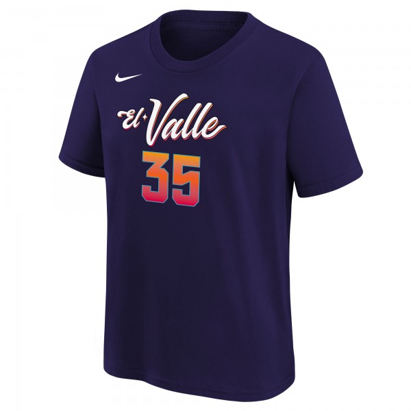 Футболка Kevin Durant Phoenix Suns Nike Youth 2023/24 City Edition - Purple