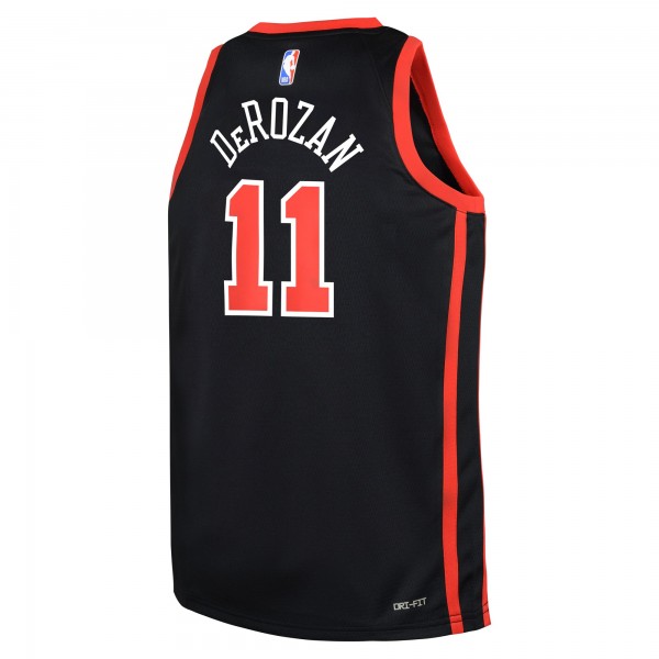 Игровая джерси DeMar DeRozan Chicago Bulls Nike Youth  Swingman Replica - City Edition - Black