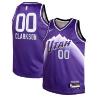 Игровая форма  Jordan Clarkson Utah Jazz Nike Youth 2023/24 Swingman Replica - City Edition - Purple