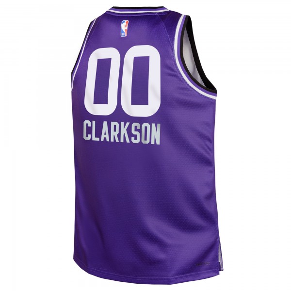 Игровая форма  Jordan Clarkson Utah Jazz Nike Youth 2023/24 Swingman Replica - City Edition - Purple