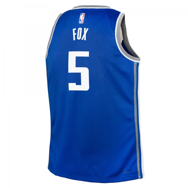 Игровая форма  DeAaron Fox Sacramento Kings Nike Youth 2023/24 Swingman Replica - City Edition - Blue