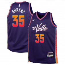 Игровая форма  Kevin Durant Phoenix Suns Nike Youth 2023/24 Swingman Replica - City Edition - Purple