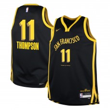 Игровая джерси Klay Thompson Golden State Warriors Nike Youth  Swingman Replica - City Edition - Black