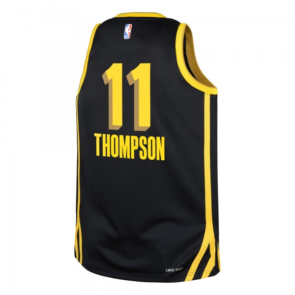Игровая джерси Klay Thompson Golden State Warriors Nike Youth  Swingman Replica - City Edition - Black