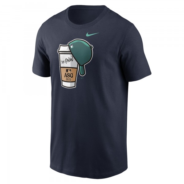Футболка Nike 2023 MLB All-Star Game Coffee Local - Navy