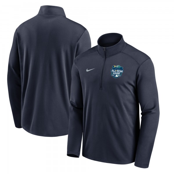 Кофта на короткой молнии Nike 2023 MLB All-Star Game Pacer Performance - Navy