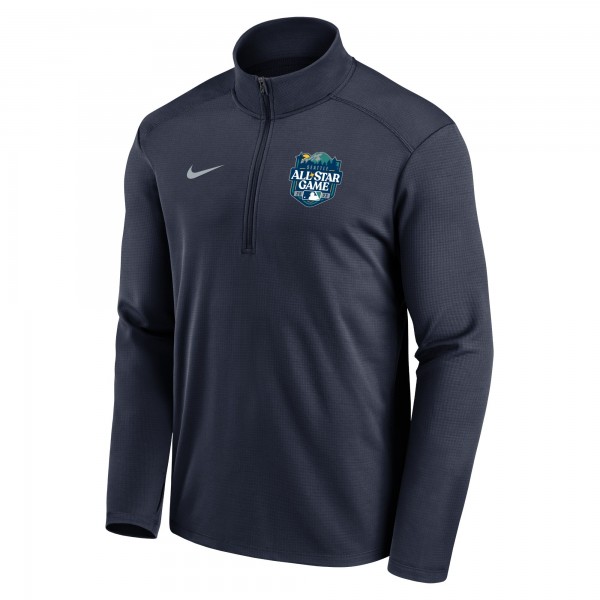 Кофта на короткой молнии Nike 2023 MLB All-Star Game Pacer Performance - Navy