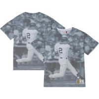 Футболка New York Yankees Derek Jeter Mitchell & Ness Cooperstown Collection Highlight Sublimated Player Graphic