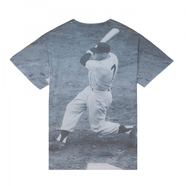 New York Yankees Mickey Mantle Mitchell & Ness Cooperstown Collection Highlight Sublimated Player Graphic T-Shirt