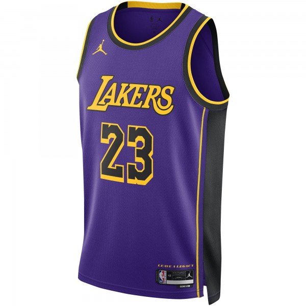 Игровая форма LeBron James Los Angeles Lakers Jordan Brand Unisex Swingman - Statement Edition - Purple