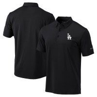 Los Angeles Dodgers Columbia Black Omni-Wick Drive Polo