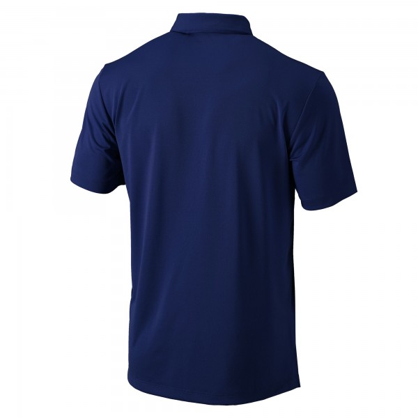 New York Yankees Columbia Navy Omni-Wick Drive Polo