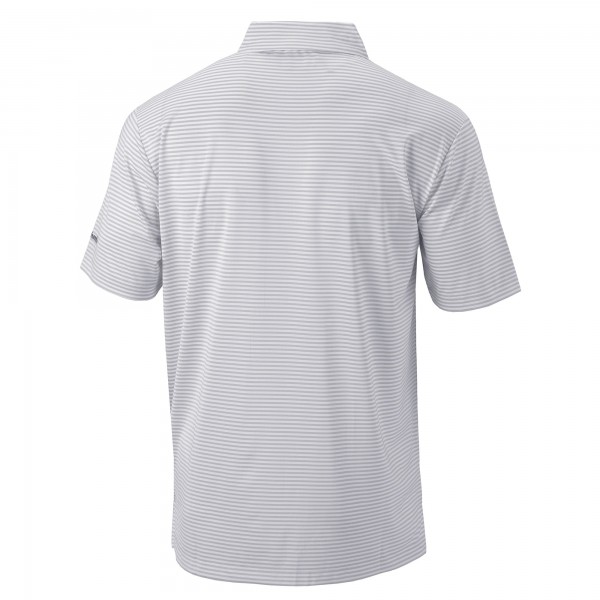 Los Angeles Dodgers Columbia Gray Golf Club Invite Omni-Wick Polo
