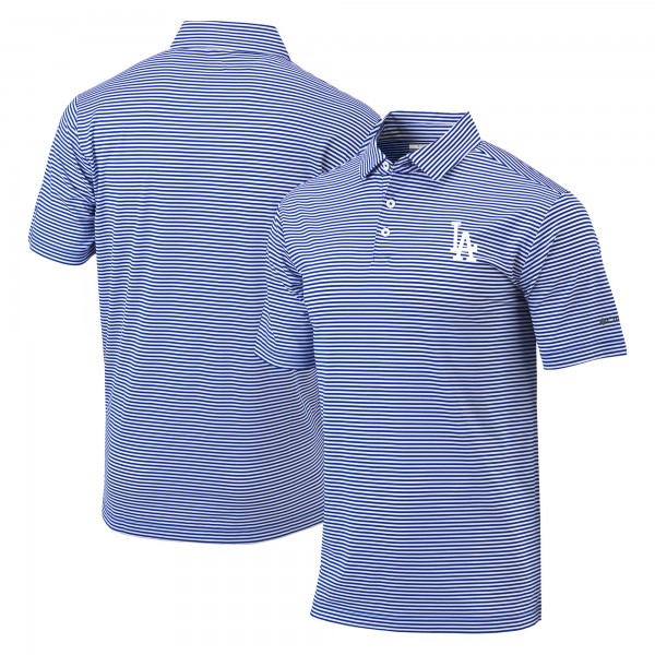 Los Angeles Dodgers Columbia Royal Golf Club Invite Omni-Wick Polo