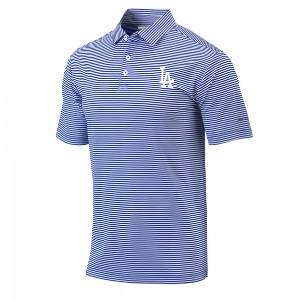 Los Angeles Dodgers Columbia Royal Golf Club Invite Omni-Wick Polo