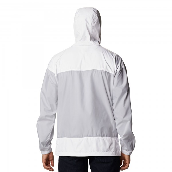 Ветровка на молнии Los Angeles Dodgers Columbia Omni-Shade Flash Challenger - Gray