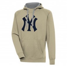 Толстовка New York Yankees Antigua Khaki Victory
