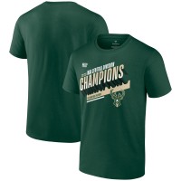 Футболка Milwaukee Bucks 2023 Central Division Champions Locker Room - Hunter Green