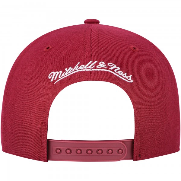 Бейсболка Cleveland Cavaliers Mitchell & Ness Ground 2.0 - Burgundy