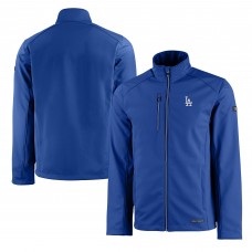 Кофта на молнии Los Angeles Dodgers Cutter & Buck Evoke Eco Softshell Recycled - Royal