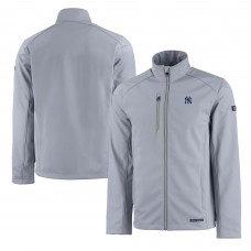 Кофта на молнии New York Yankees Cutter & Buck Evoke Eco Softshell Recycled - Gray