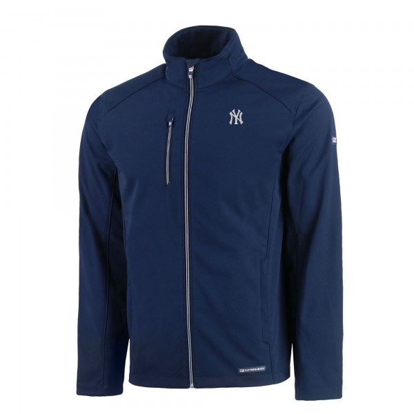 Кофта на молнии New York Yankees Cutter & Buck Evoke Eco Softshell Recycled - Navy