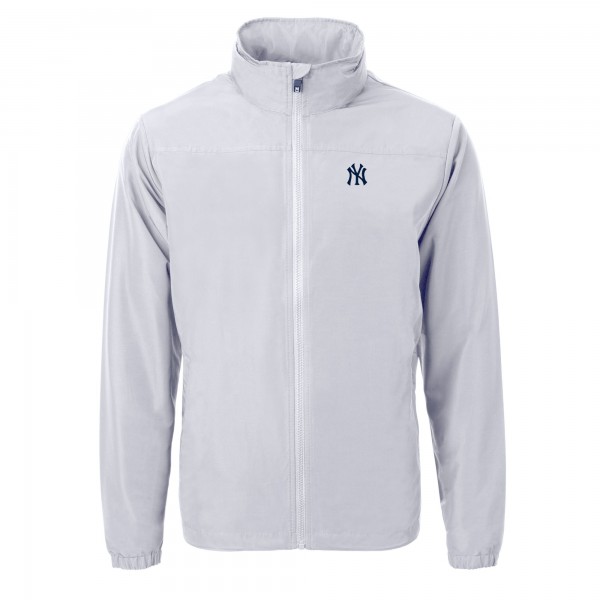 Кофта на молнии New York Yankees Cutter & Buck Charter Eco Recycled - Gray