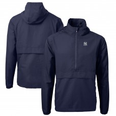 Куртка на короткой молнии New York Yankees Cutter & Buck Charter Eco Recycled Anorak - Navy