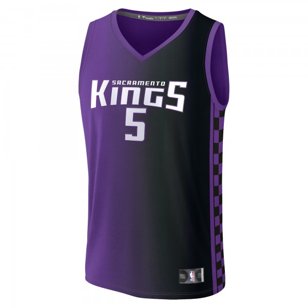 Игровая форма  DeAaron Fox Sacramento Kings Youth Fast Break Player - Statement Edition - Purple