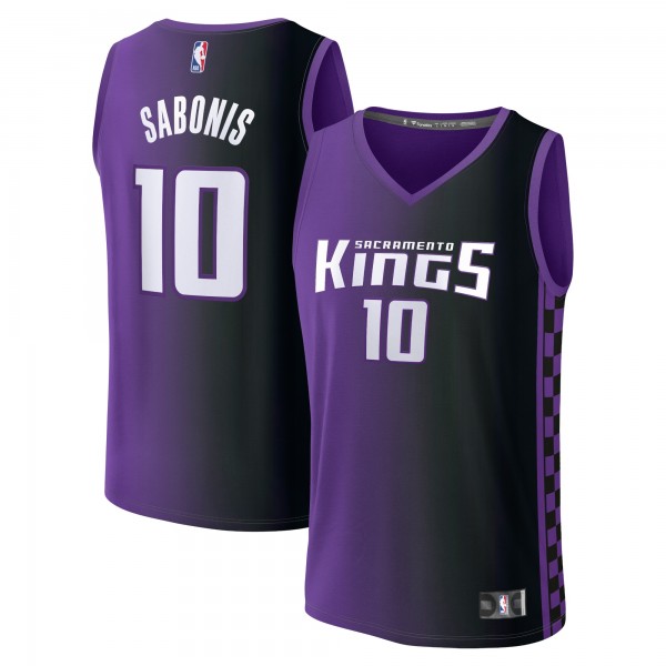 Игровая форма  Domantas Sabonis Sacramento Kings 2023/24 Fast Break Replica - Statement Edition - Purple