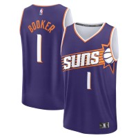 Игровая форма  Devin Booker Phoenix Suns 2023/24 Fast Break Replica - Icon Edition - Purple