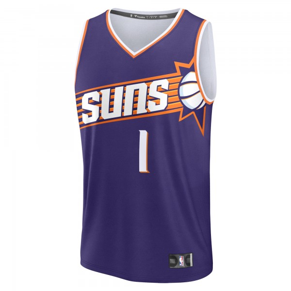 Игровая форма  Devin Booker Phoenix Suns 2023/24 Fast Break Replica - Icon Edition - Purple