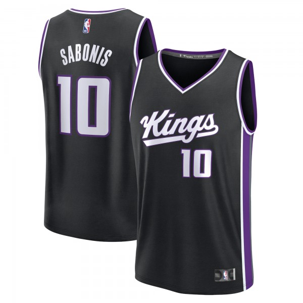 Игровая форма  Domantas Sabonis Sacramento Kings 2023/24 Fast Break Replica - Icon Edition - Black