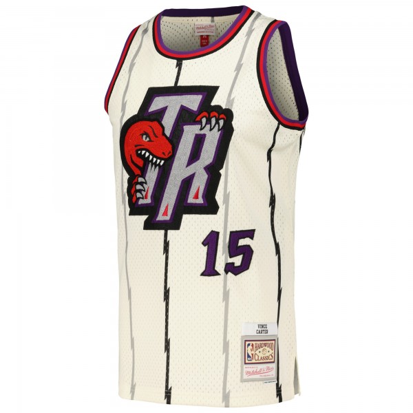 Игровая форма  Vince Carter Toronto Raptors Mitchell & Ness Chainstitch Swingman - Cream