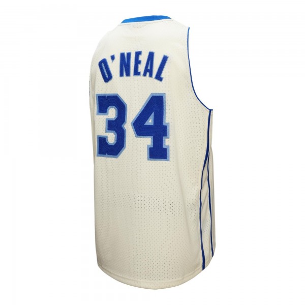 Игровая джерси Shaquille ONeal Los Angeles Lakers Mitchell & Ness Chainstitch Swingman - Cream