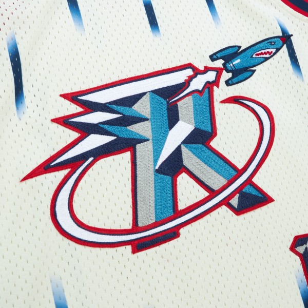 Игровая форма  Yao Ming Houston Rockets Mitchell & Ness Chainstitch Swingman - Cream