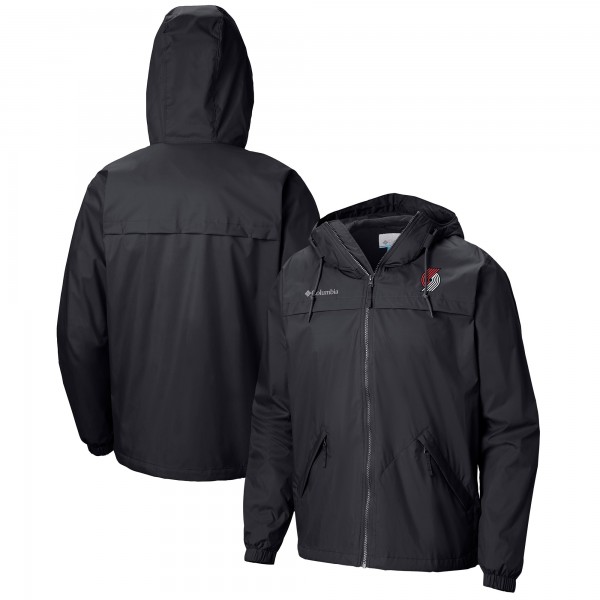 Кофта на молнии Portland Trail Blazers Columbia  Oroville Creek Lined - Black