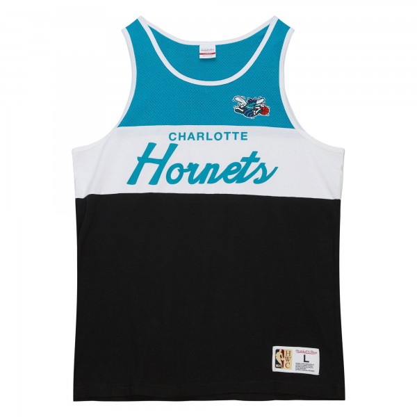 Майка Charlotte Hornets Mitchell & Ness Special Script - Black