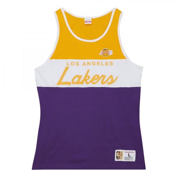 Майка Los Angeles Lakers Mitchell & Ness Special Script - Purple
