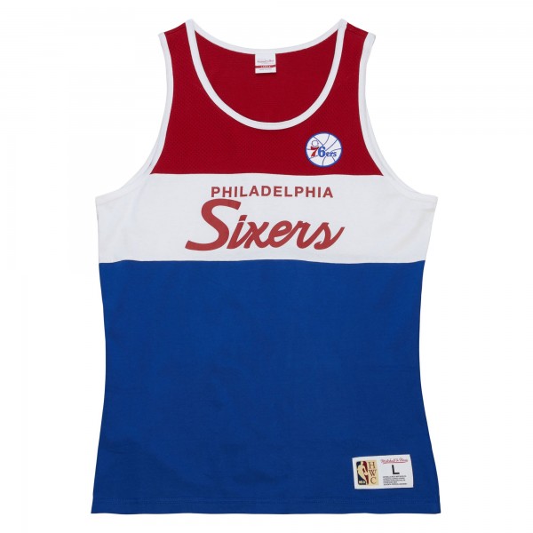 Майка Philadelphia 76ers Mitchell & Ness Special Script - Royal